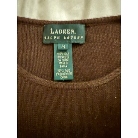 NWT Ralph Lauren Silk Vest/Tank - Size Medium - Picture 4 of 5